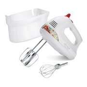 Load image into Gallery viewer, Pioneer Woman Hand Mixer with Vintage Floral Snap-On Case by Hamilton Beach