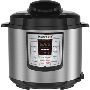 Instant Pot LUX60 6 Qt 6-in-1 Multi-Use Programmable Pressure Cooker, Slow Cooker, Rice Cooker, Sauté, Steamer, and Warmer
